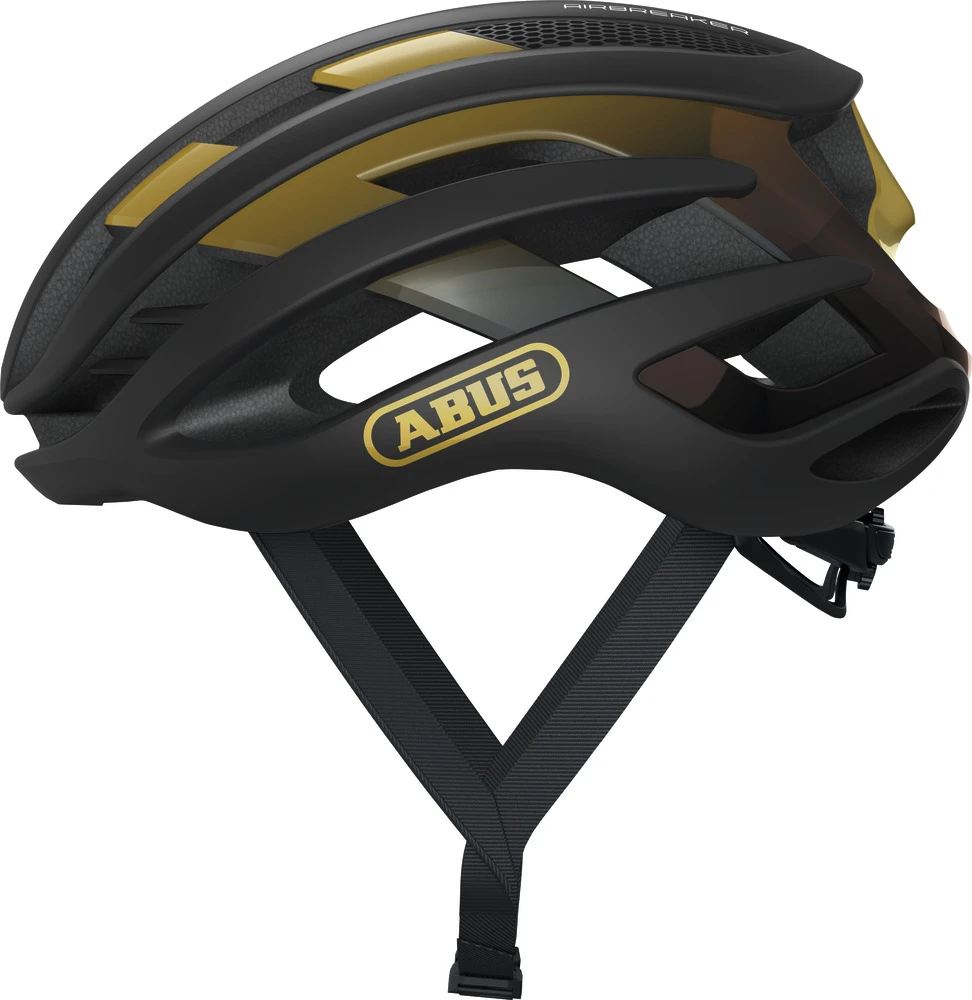 Abus AirBraker Black Gold M 52-58 Cm Helm 3 Abus AirBraker Black Gold M 52-58 Cm Helm