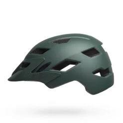 Bell Sidetrack Matte Dark Green/orange UY 50-57 Cm Kinderhelm -Berühmt Fahrradzubehör Geschäft bell sidetrack matte dark green orange kinder jugendhelm 3 0