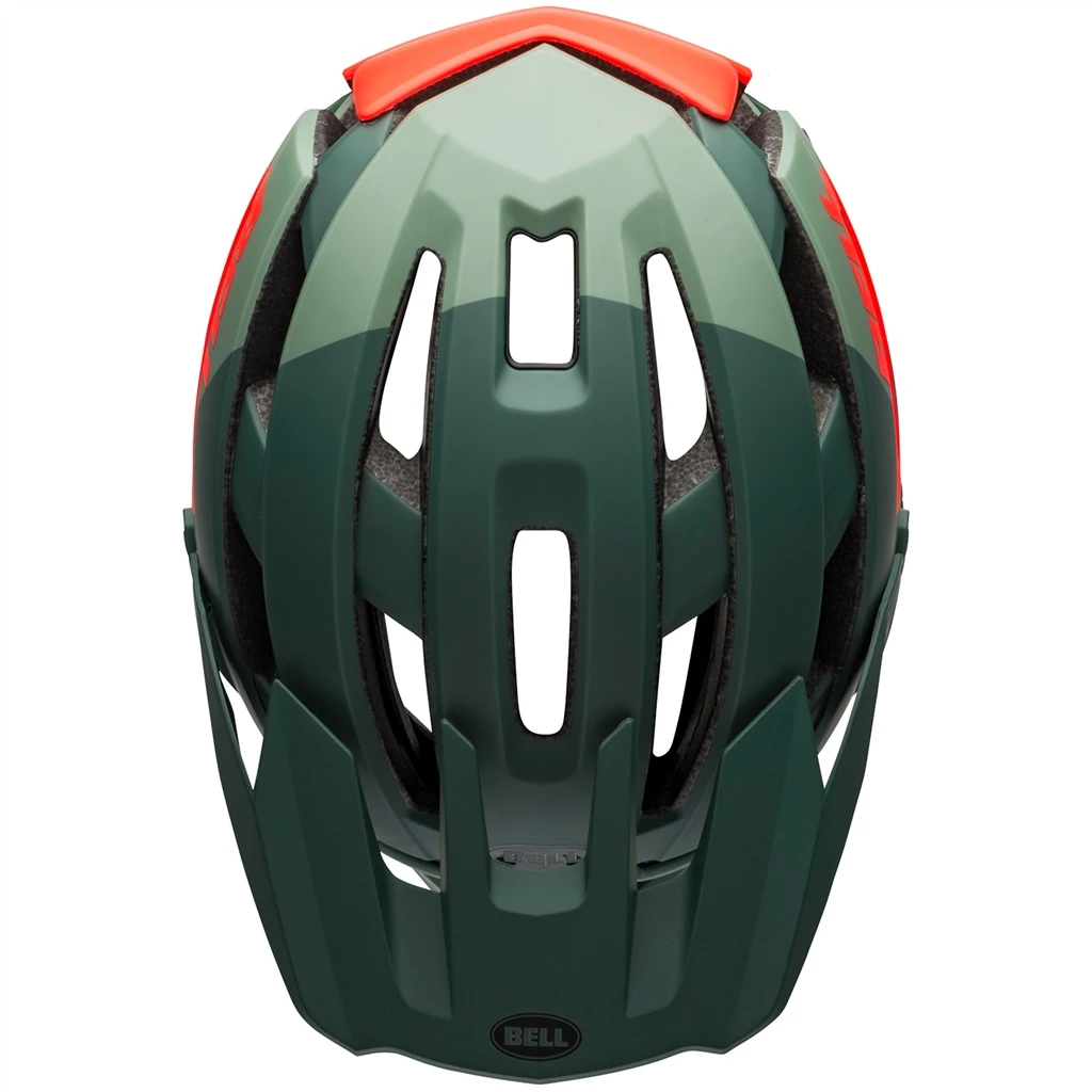 Bell Super Air Spherical MIPS Matte/gloss Green/infrared M 55-59 Cm Helm 5 Bell Super Air Spherical MIPS Matte/gloss Green/infrared M 55-59 Cm Helm – Bild 3