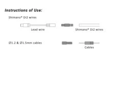 Birzman Internal Routing Kit Für Interne Kabelführung -Berühmt Fahrradzubehör Geschäft birzman internal routing kit 8