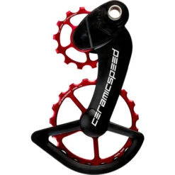 CeramicSpeed OSPW Campagnolo EPS 12fach Red Coated Schaltwerkrädchen-System