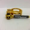 Far And Near QR Clamp Carbon-Alloy 31.8mm Gold Sattelstützenklemme -Berühmt Fahrradzubehör Geschäft far and near qr clamp 31.8 gold