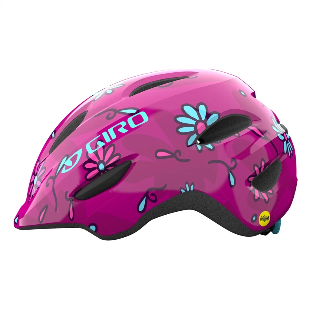 Giro Scamp MIPS Pink Streets Sugar Daisies S 49-53 Cm Kinderhelm 4 Giro Scamp MIPS Pink Streets Sugar Daisies S 49-53 Cm Kinderhelm – Bild 2
