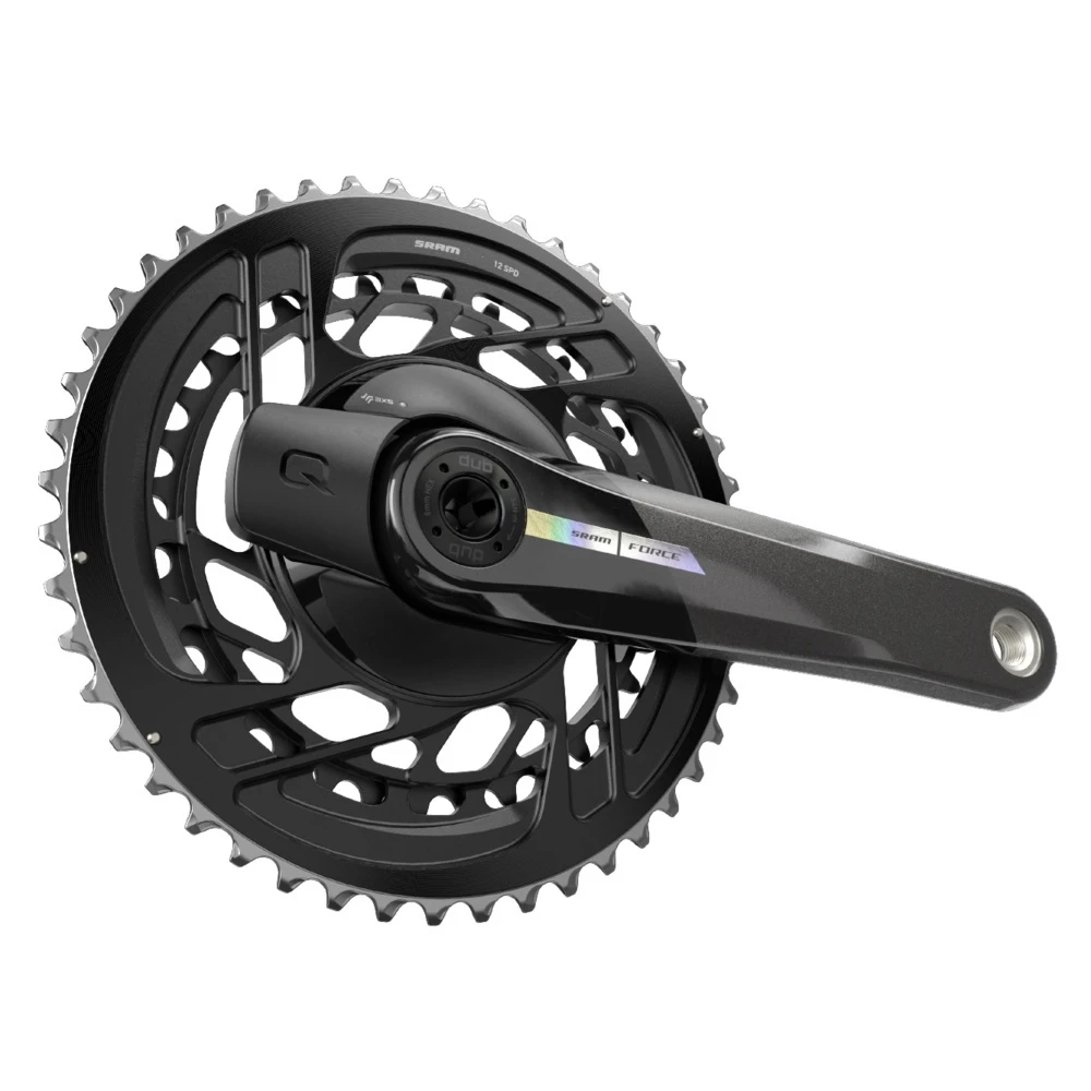 Sram Force AXS Powermeter DUB 2x12 46-33 172.5mm Black/iridescent Kurbelgarnitur 4 Sram Force AXS Powermeter DUB 2x12 46-33 172.5mm Black/iridescent Kurbelgarnitur – Bild 2