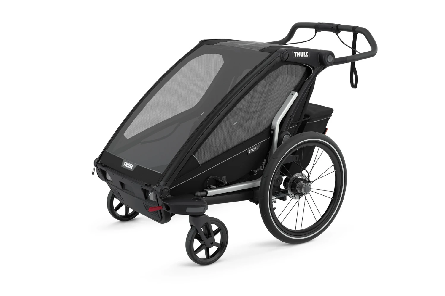 Thule Chariot Sport 2 Midnight Black Kinderanhänger 5 Thule Chariot Sport 2 Midnight Black Kinderanhänger – Bild 3