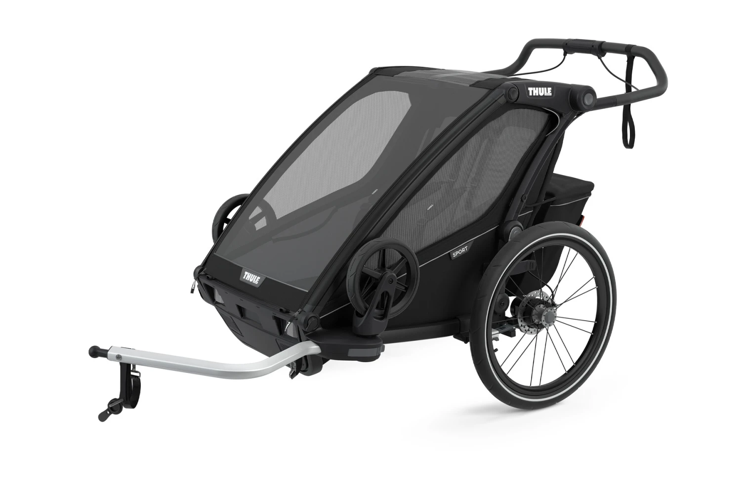 Thule Chariot Sport 2 Midnight Black Kinderanhänger 3 Thule Chariot Sport 2 Midnight Black Kinderanhänger